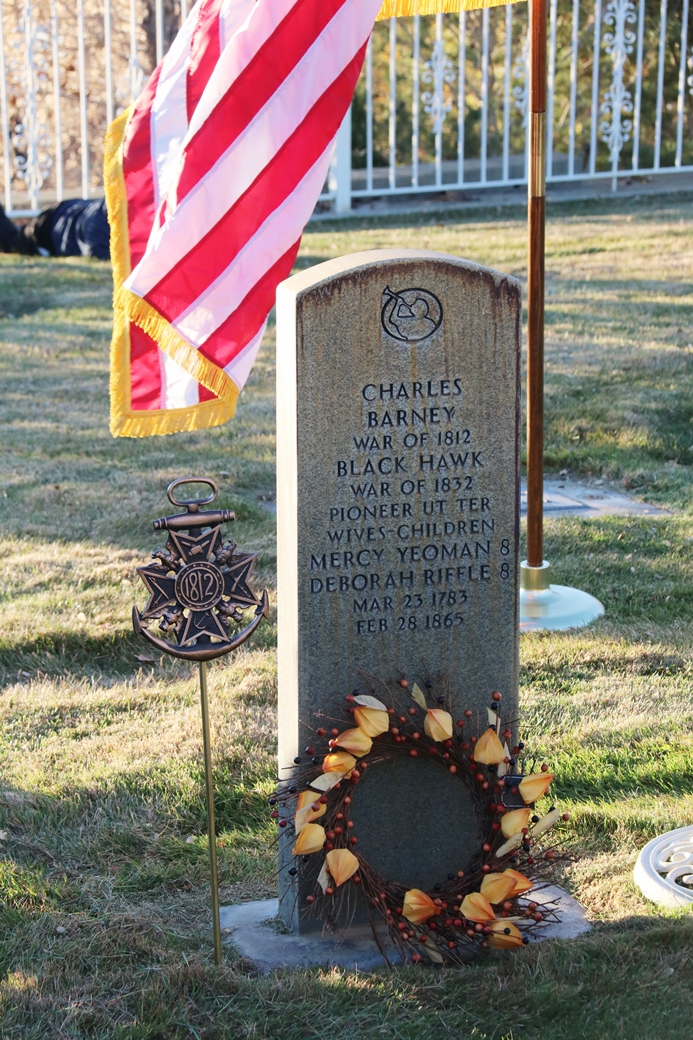 Charles Barney Grave Marking 2017.11.11 23