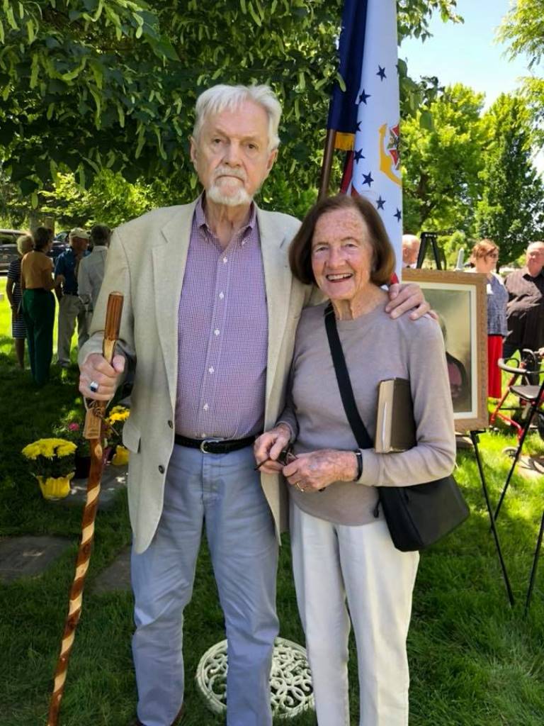 AdamsCeremony Charles Adams and Carol Morgan